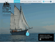 Tablet Screenshot of ingadesriaux.com
